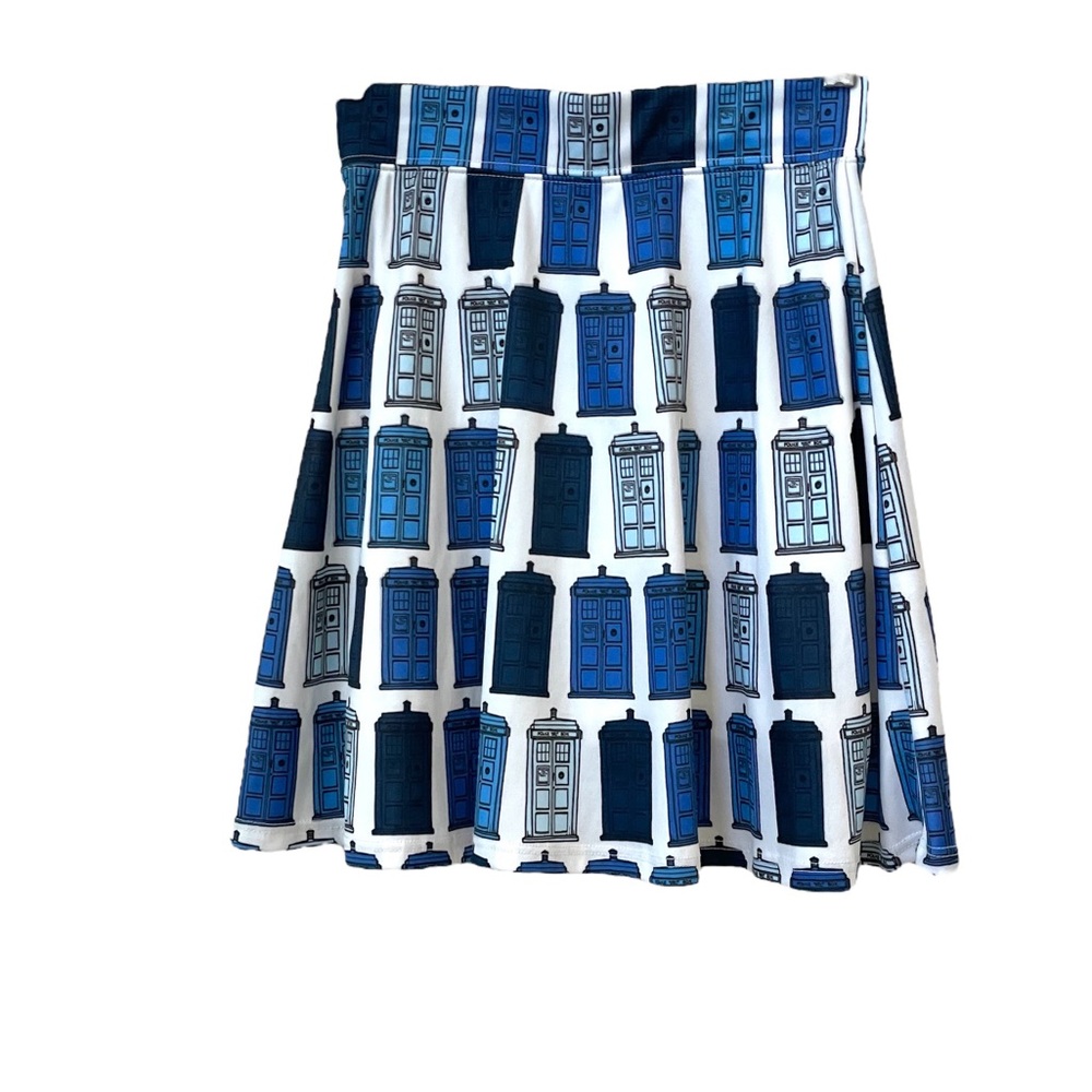 Doctor Who BBC tardis miniskirt